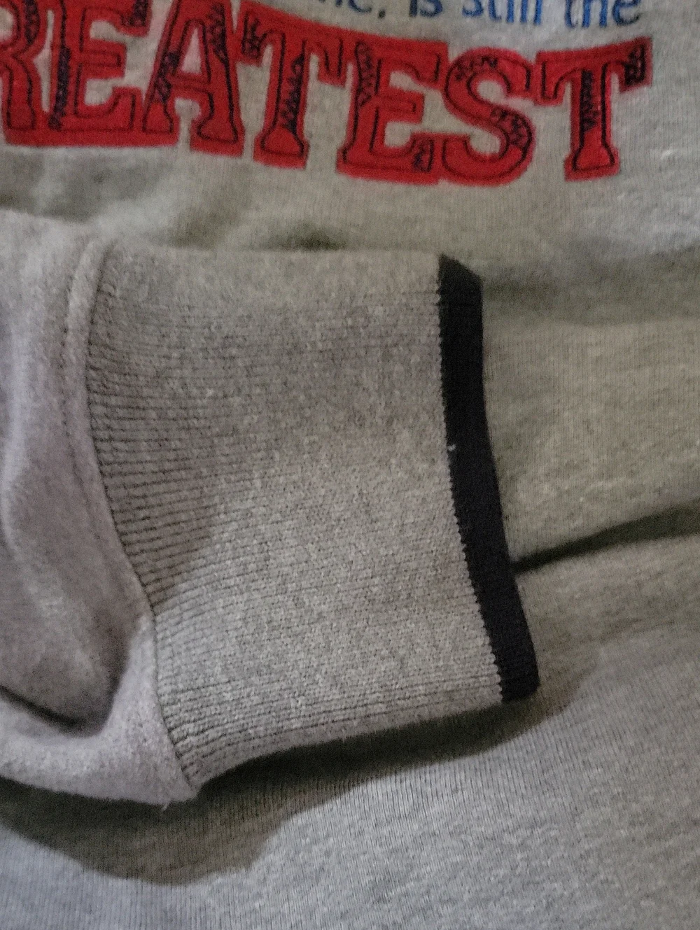 Men's Vintage Light Gray 'Greatest' Grandpa Sweatshirt
